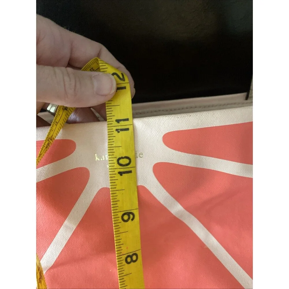 Kate Spade New York Flights of Fancy Pink Grapefruit Tote Bag Purse